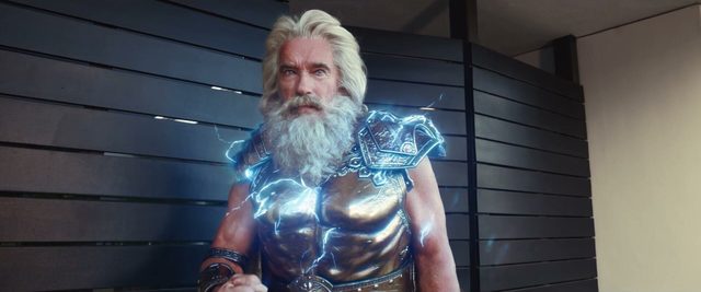 Costume design by Anette Cseri for the BMW commercial featuring Arnold Schwarzenegger