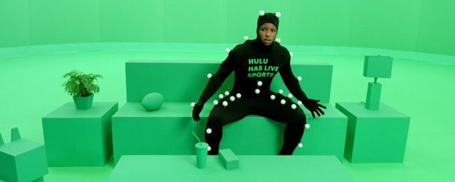 Costume design by Anette Cseri for the Hulu commercial featuring Saquon Barkley