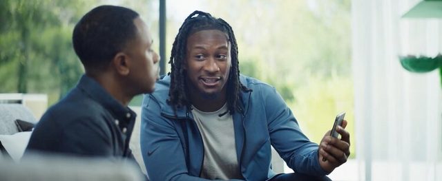 Costume design by Anette Cseri for the Hulu commercial featuring Todd Gurley