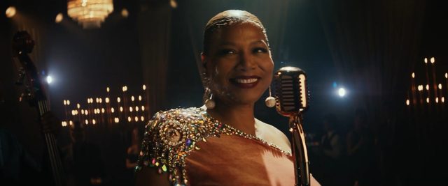 Costume design by Anette Cseri for the NBA commercial featuring Queen Latifah