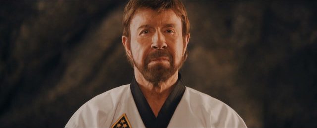 Costume design by Anette Cseri for the QT commercial featuring Chuck Norris