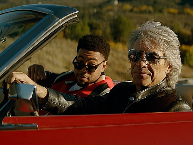 Jon Bon Jovi in the State Farm "Stop Livin' on a Prayer" commercial